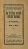Trotzkyj M. Die ukrainische national politische Bewegung book-30277