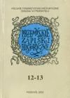 Przemyskie Zapiski Historyczne. – 2000-2002. – R. 12-13 book-30524