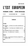 L’Est europeen. – 1980. – N. 169 book-30562