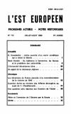 L’Est europeen. – 1980. – N. 172 book-30565