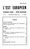 L’Est europeen. – 1980. – N. 174 book-30567